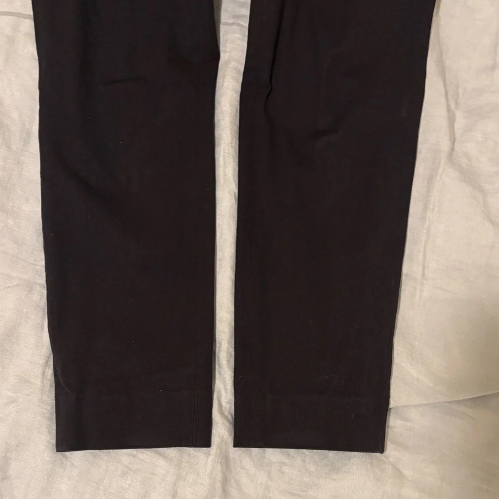 Everlane Black Straight-Leg Women's Pants - Picture 6 of 6
